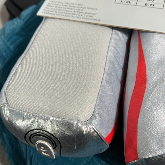 Diet Coke Plush Slippers (Rare) - Picture 4 of 7